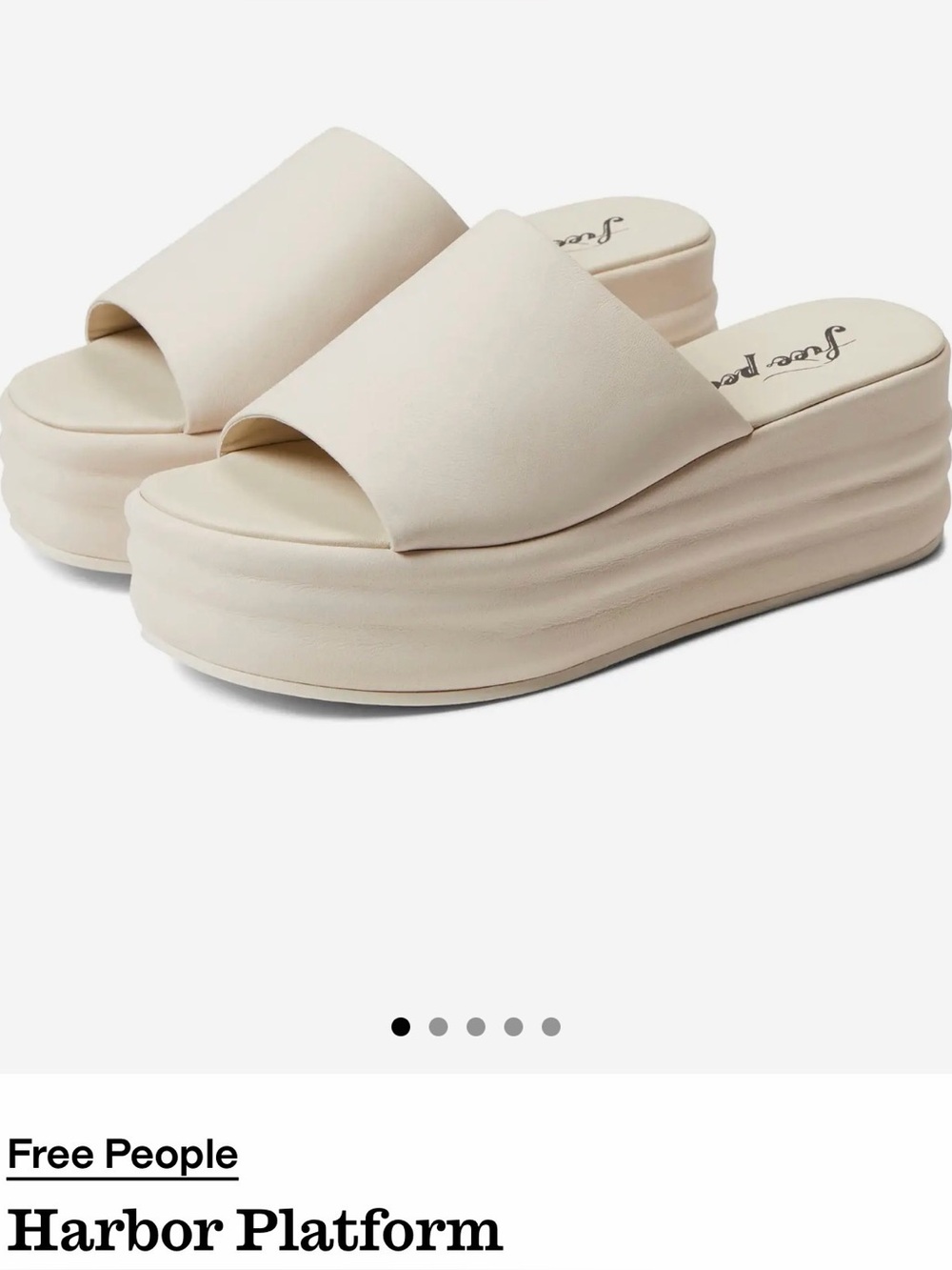 Like New Free People Harbor Wedges size 6